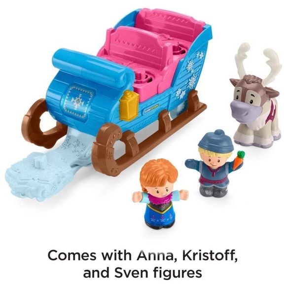 Little people kristoffs sleigh figure and vehicle - Picture 4 of 4